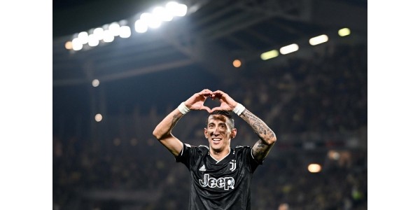 Ángel Di María segna un fantastico primo gol per la Juventus